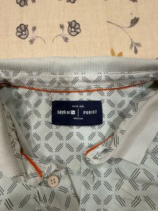 Spykar Purist Polo T-Shirt(M size)