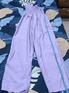 Lavender Wide Leg Jumpsuit