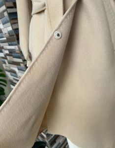 Stylish Beige Belted Coat