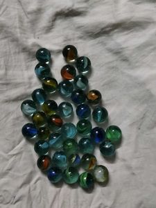 Assorted Glass Marbles