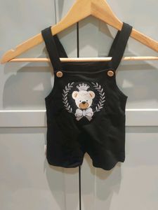 Kids Teddy Embroidery Jumpsuit