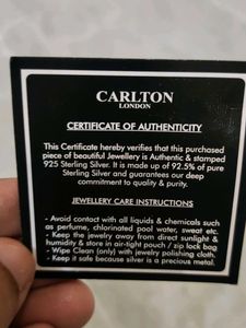 Carlton Sterling Silver Earrings