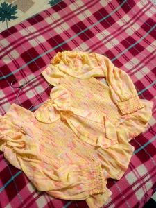 Boho Tie-Dye Smocked Dress