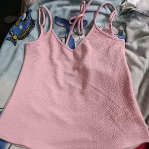 XS size  Tie-Back spaghetti Tank Top