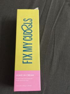 Fix My Curls Leave In Cream