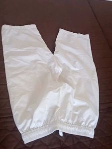 White Cargo Pants