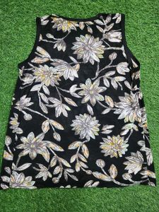 Floral Sleeveless Top