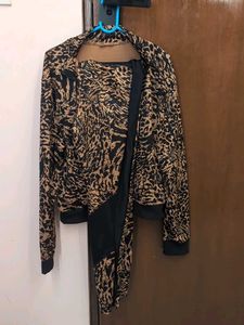 Stylish Animal Print Co-ord Set
