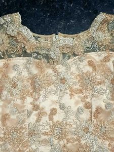 Gold Lace Gown