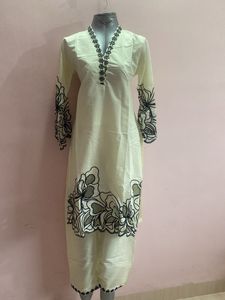 New Pakistani Cutwork Kurta Set
