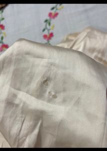 Cream Lace Skirt