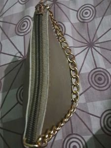 Chic Clutch with Gold Chain