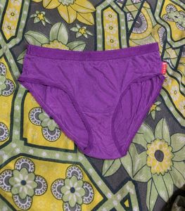 Purple Cotton Briefs