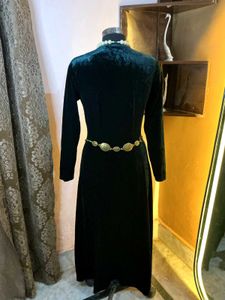 Elegant Velvet Maxi Dress