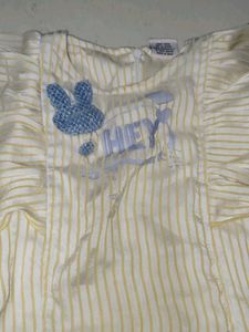 Cute Striped Baby Dress