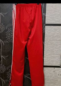 Adidas Red Track Pants Original