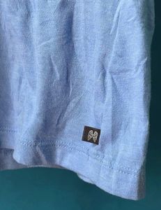 Victoria's Secret Blue 3/4 Sleeve Top