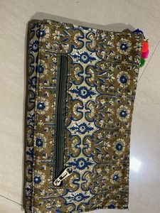 Ethnic Print Clutch Bag