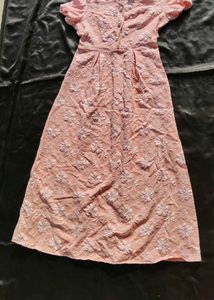 brand new ( savana)Pink Floral Button A-Line Dress