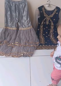 Sharara Set With Fully Hand Work