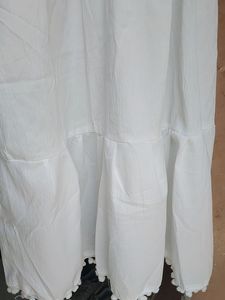 Kurti Frock Style Pure White