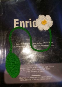 Handmade Crochet Flower Bookmark