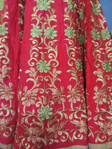 Rose Embroidered gown