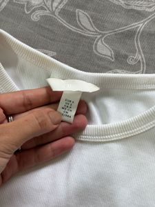 h&amp;m white tank top
