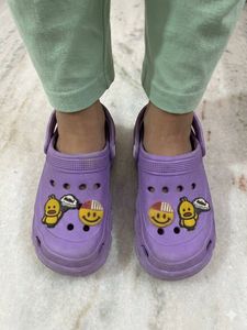 Cute Purple Clogs