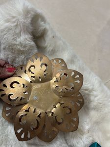Decorative Flower Candle Holders Set