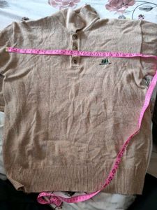 Cozy Knit henley Pullover Sweater