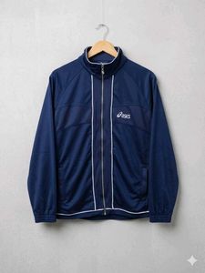 Asics Navy Track Jacket