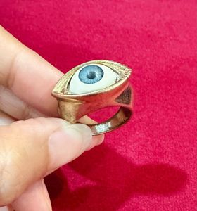 Vintage Unique Evil Eye Cocktail Ring