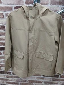 Classic Beige Hooded Jacket