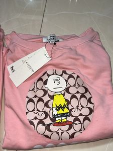 Coach Pink Winter Ladies Tracksuit