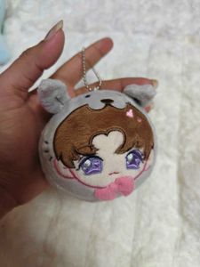 Cute Anime Plush Keychain