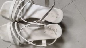 White Strappy Sandals