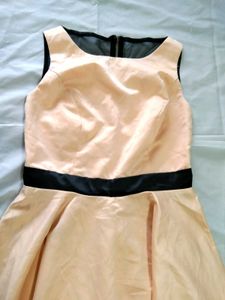 Peach Skater Dress