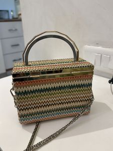 Unique Woven Box Bag