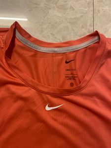 Nike Unisex Dryfit Pink Gym Tee