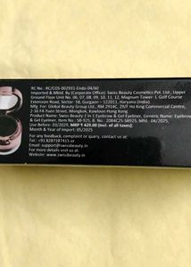 Swiss Beauty 2-in-1 Eyebrow &amp; Gel Eyeliner