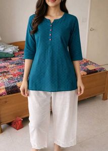 Teal Kurta - Versatile &amp; Stylish!