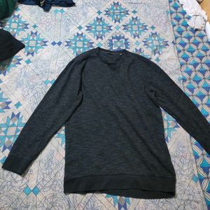 Men's Dark Grey Crew Neck knit tshirt