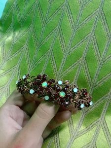 Sparkling Floral Hair Clip