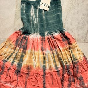 Boho Tie-Dye Maxi Dress