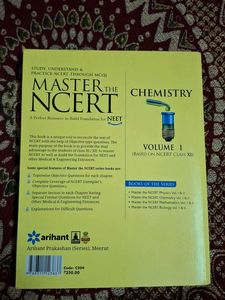 Master the NCERT Chemistry Vol-1 for NEET