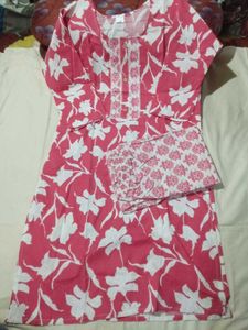 Charming 3  Floral Kurta Set