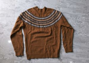 Cozy Fair Isle Knit Sweater