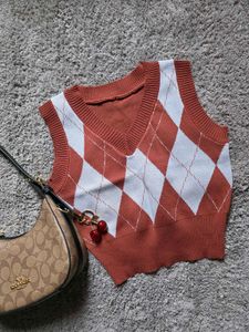 A cute tank sweater top