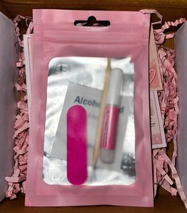 Pink cat eye  Almond Press-On Nails